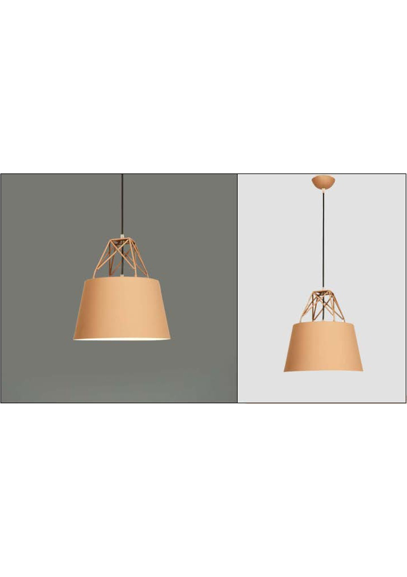 Beyond Lights - Beige Pendant Lamp- GL
